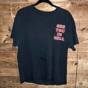 Linda fine gold tshirt